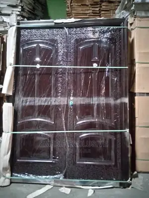 5ft: Garman Security Steel Entrance Door