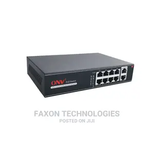 Onv-H3108p Full Gigabit 10-Port Poe Switch