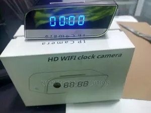 Table Clock 1080P HD Camera Alarm