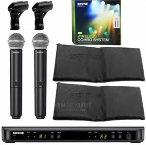 SHURE BLX/SM58 Wireless Dual Vocal System With Two SM58