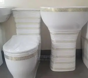 Ceramic Wash Hand Basin and Water Closet.