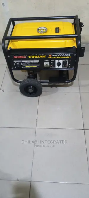 Very Clean, 2.8KVA SUMEC FIRMAN SPG3000E2 Copper Generator