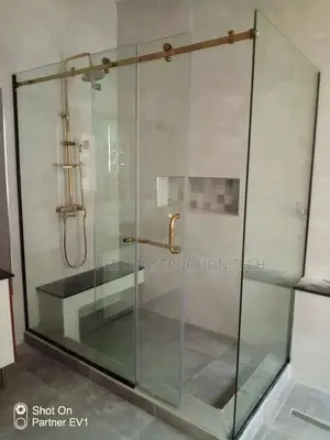 White Glass Shower Cubicle