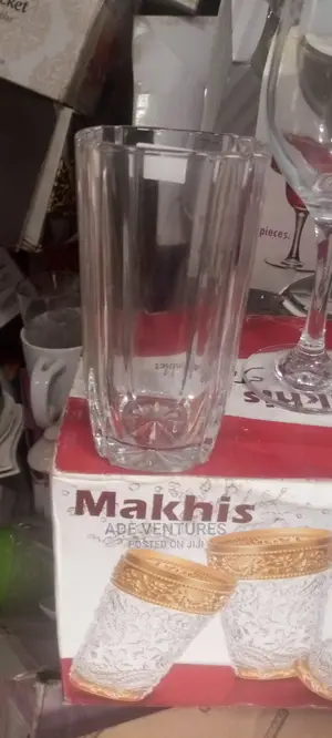 6 Pieces Glass Cup