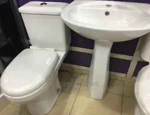 Executive Ceramic Water Closet Set.