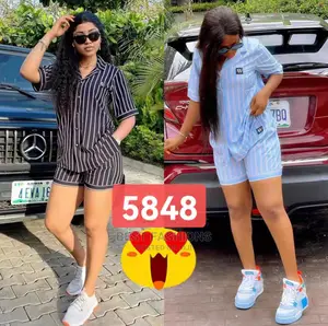 Ladies Casual Short and Shirt