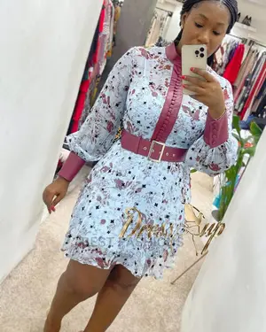 Ladies Chiffon Short Dress