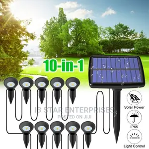 Garden Landscape 10 in 1 LED Solar Light Lawn Lamp