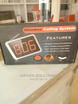 Durable and Easy Wireless Paging System.