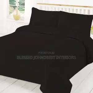 High Quality Black Duvet Set