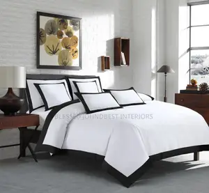 Black and White Combined Duvet Set