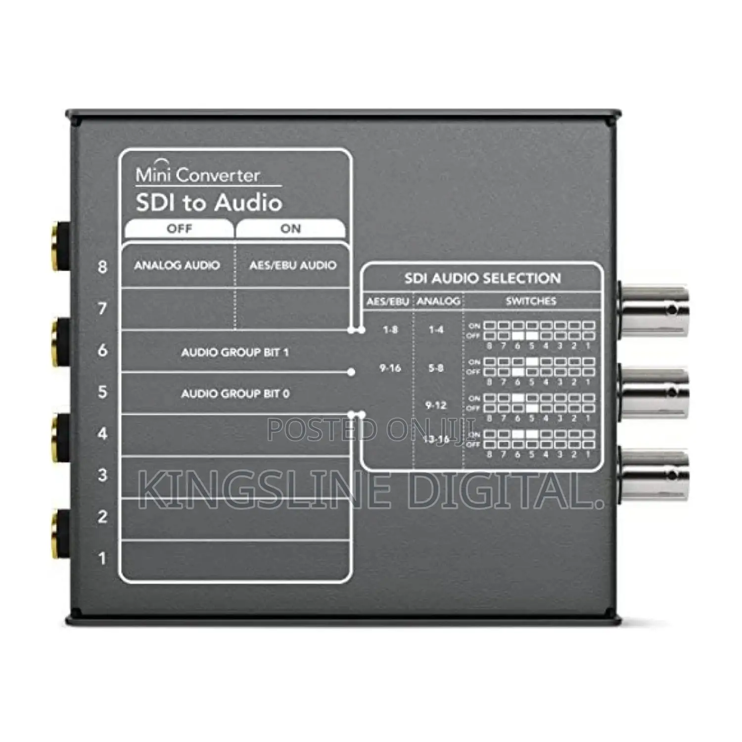 Blackmagic Design Sdi to Audio Mini Converter