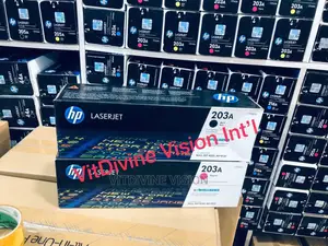 Hp 203a Toner Cartridge Magenta,Cyan .Magenta