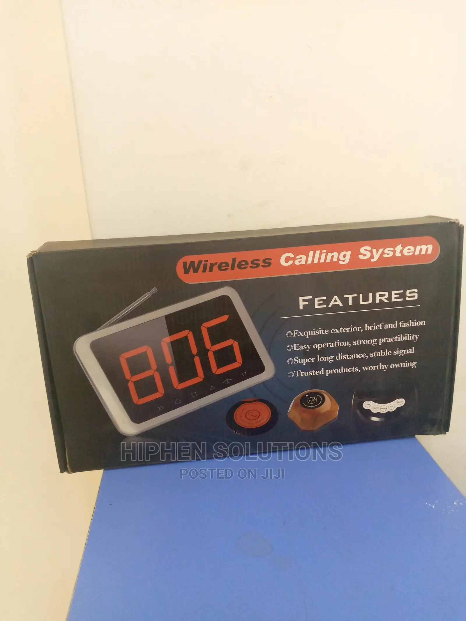 Calling Paging System for Customer
