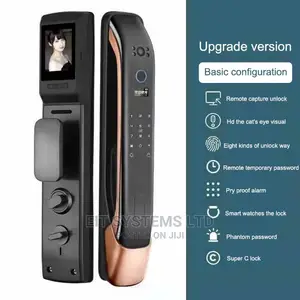 Fingerprint Door Lock With Camera