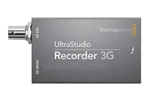 Blackmagic Design Ultrastudio Recorder 3g With Thunderbolt3