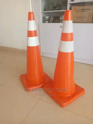 Durable Retractable Plastic Traffic Safety Cone Bar