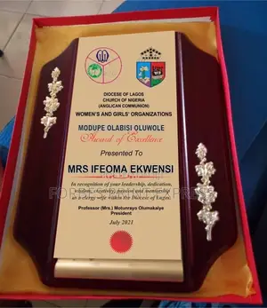 Award Plaques in Lagos
