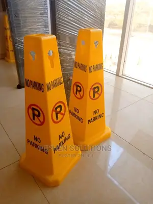 Road Barriers Safety Signs