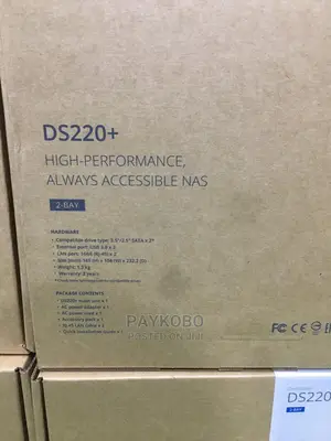 Synology 2 Bay Nas Diskstation Ds220+