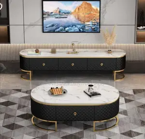 Unique LED Center Table With TV Stands