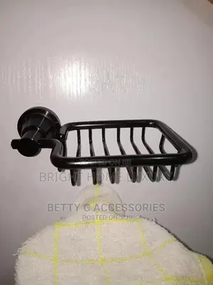 Anti-Rust Soap Dish (Black)