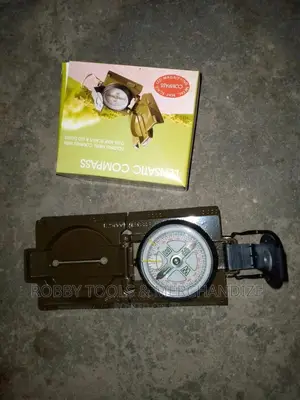 Folding Metal Lensatic Compass
