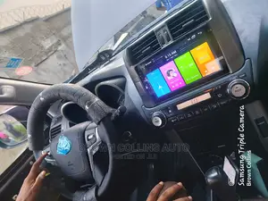Steering Wheel and Android System Prado 2010-2012