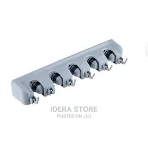 Mop Holder With Hook Broom Holder Drilling Wall Mounted
