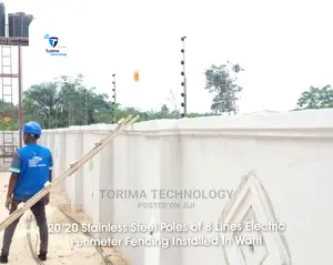 Secured Electric Fence System