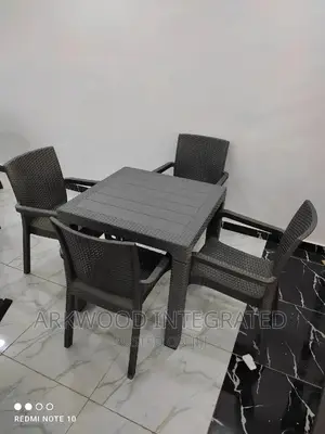 Plastic Outdoor Chair And Table