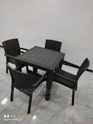 Plastic Outdoor Chair And Table