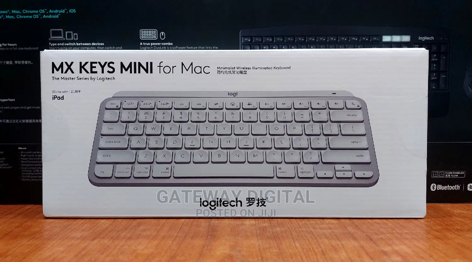 Logitech Mx Keys Mini for Mac Bluetooth Keyboard, Backlit
