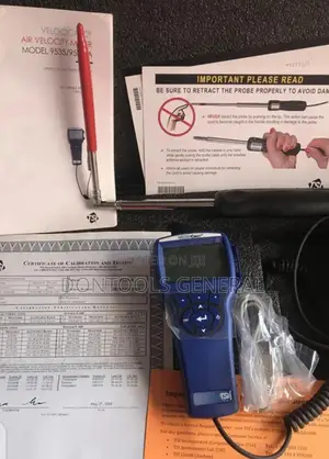Digital Air Velocity Meter With Articulated Proble/Tsi 9535