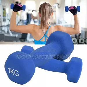 1kg Fitness Dumbbell Set Non-Slip Workout Men and Women