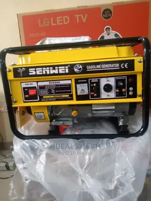 Full Coil 4.5 Kva Senwei Manual Start Generator Sv6200