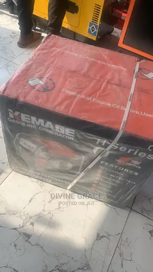Brand New Kemage 4.5kva Petrol |High Performance Engine Generator