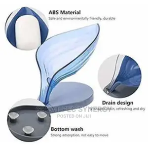 Leaf-Shaped Soap Dish Holder