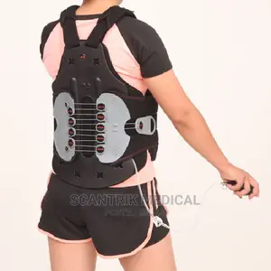 Pulley Adjustable Back Extension Brace for Osteoporosis