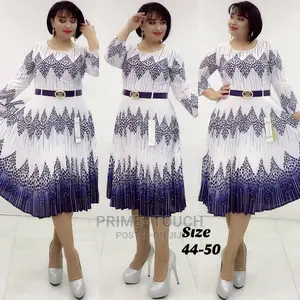 New Quality Female Turkey Floral Print Dress
