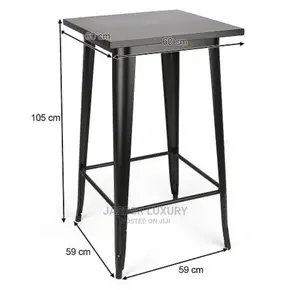 Solid Metal Table