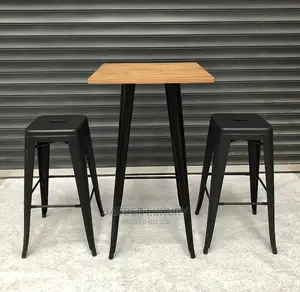 Set of Cocktail Table and Chairs