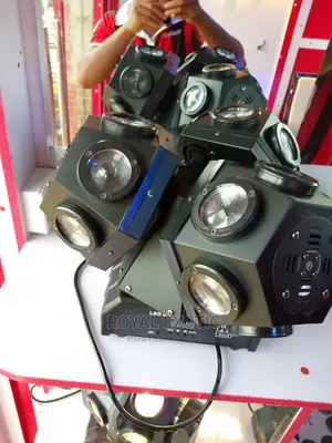 Multiple Shining Stage and Club Lights