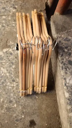 10 Pieces Of Wooden Clip Clothes Quality Hangers