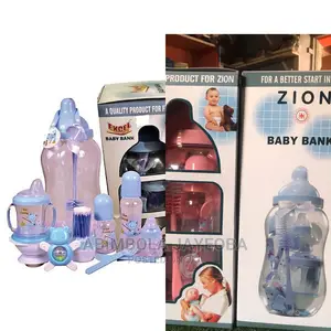 Feeding Bottle Set Baby Bank