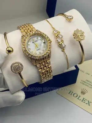 Ladies Non Rustic Wristwatch Set