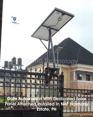 Automatic Solar Powered Slide Gate