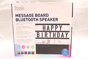 Message Board LED Bluetooth Speaker