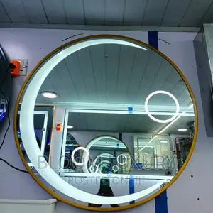 Gold LED Mirror