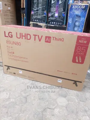 Brand New LG 85 Inches Smart TV With 2 Years Warranty